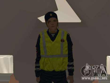 Un empleado del Ministerio del Interior con chal para GTA San Andreas