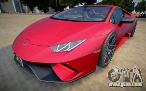 Lamborghini Huracan Performante 2020 para GTA San Andreas