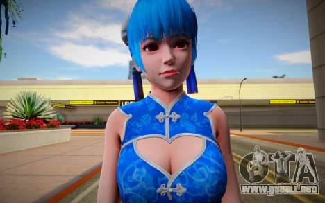 DOA6 Kula Alluring Mandarin Dress Meshmod para GTA San Andreas