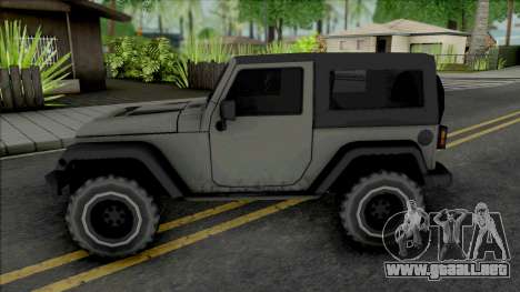 Jeep Wrangler Improved para GTA San Andreas