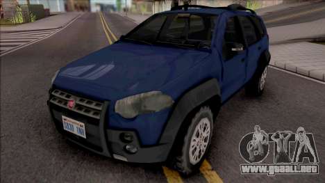 Fiat Palio Weekend Adventure 2013 para GTA San Andreas