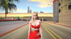 Helena Red Dress para GTA San Andreas