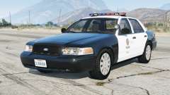 Interceptor de policía Ford Crown Victoria P71 2001〡LAPD [ELS] v4.6 para GTA 5