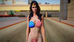 Wonder Woman Bikini para GTA San Andreas