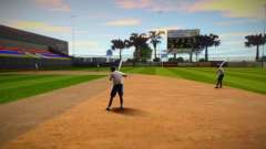 Entrenamiento en un campo de béisbol en LV para GTA San Andreas