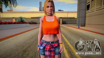 DOA6 Tina Armstrong Costume 5 para GTA San Andreas