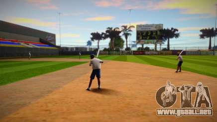 Entrenamiento en un campo de béisbol en LV para GTA San Andreas
