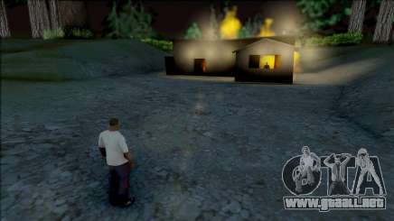 The Ghost Of A Burned-Out House para GTA San Andreas