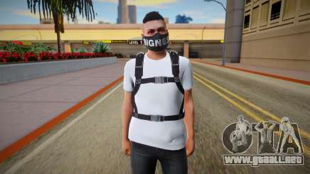Skin Random from GTA ONLINE With Parachute para GTA San Andreas