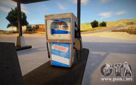 Old Gas Pump para GTA San Andreas