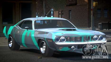 Plymouth Cuda BS-R L5 para GTA 4