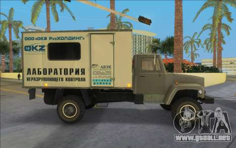 Gaz 3308 Sadko Auto Lab para GTA Vice City