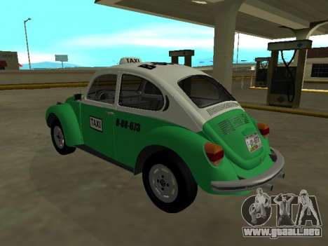 Volkswagen Beetle 1994 Taxi desde México para GTA San Andreas