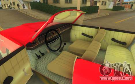 Gaz 24 - Volga Convertible para GTA Vice City