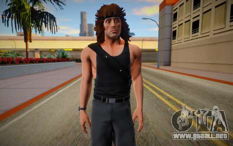 Rambo (good skin) para GTA San Andreas