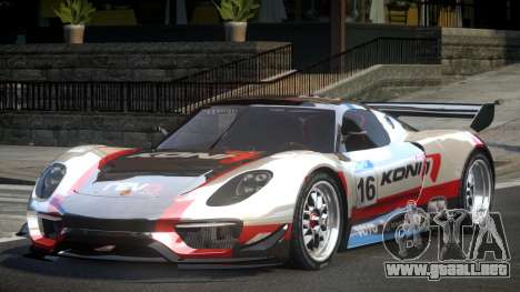 Porsche 918 SP Racing L4 para GTA 4