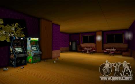 El interior actualizado del bar para GTA San Andreas
