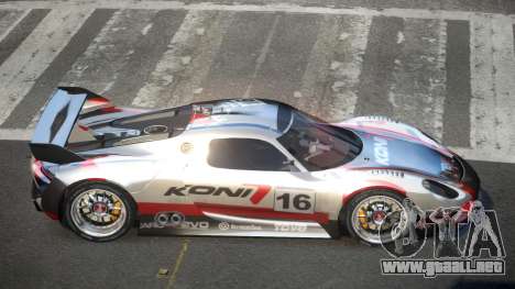 Porsche 918 SP Racing L4 para GTA 4