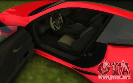 Lexus LC500 2018 para GTA Vice City