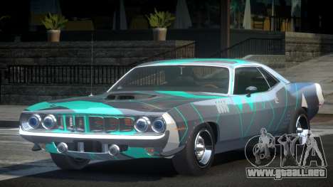 Plymouth Cuda BS-R L5 para GTA 4