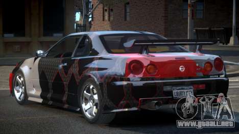 Nissan Skyline R34 Qz7 L9 para GTA 4