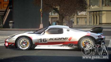 Porsche 918 SP Racing L4 para GTA 4