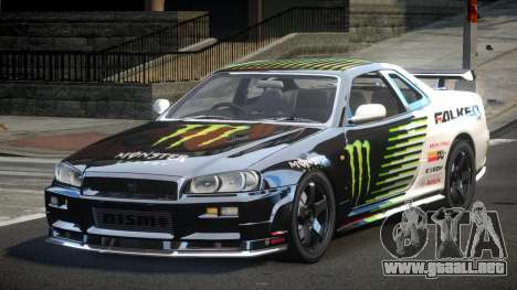 Nissan Skyline PSI Drift L7 para GTA 4