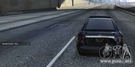 GTA 5 Simple Speedometer