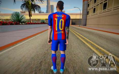 Lionel Messi from FIFA para GTA San Andreas