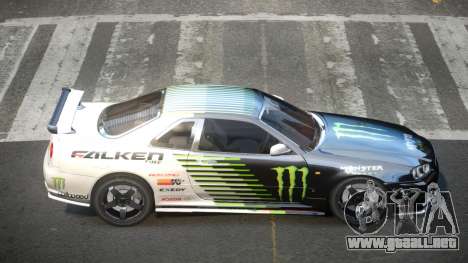 Nissan Skyline PSI Drift L7 para GTA 4