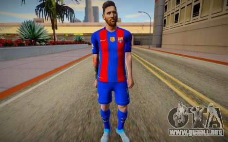 Lionel Messi from FIFA para GTA San Andreas