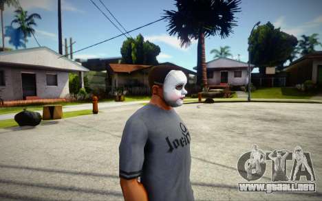 Babyface Mask (GTA Online Diamond Heist) para GTA San Andreas