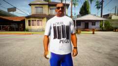 Four Pegs T-Shirt para GTA San Andreas