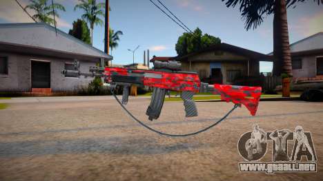 Ak12 estillo call of duty (Marck_delta_Mods) para GTA San Andreas