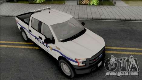 Ford F-150 201 Dillimore Blueberry Police para GTA San Andreas