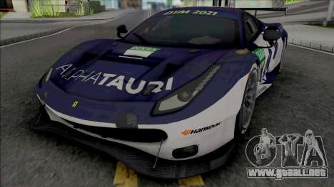 Ferrari 488 GTE para GTA San Andreas