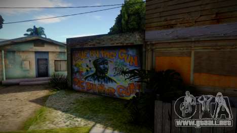 2Pac Graffiti para GTA San Andreas