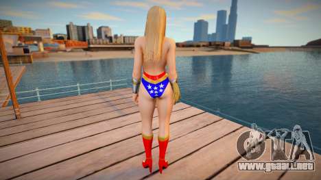 Rachel Wonder Woman Skin para GTA San Andreas