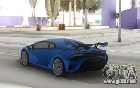 Lamborghini Huracan STO 2021 para GTA San Andreas