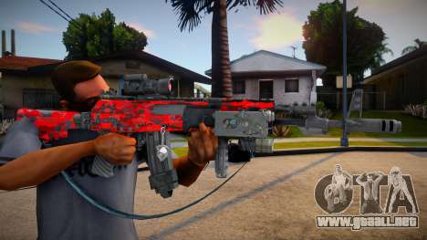 Ak12 estillo call of duty (Marck_delta_Mods) para GTA San Andreas