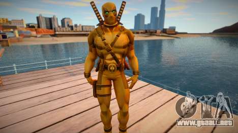 Deadpool Gold para GTA San Andreas