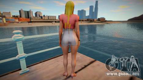 Mai Shiranui Suit 3 para GTA San Andreas