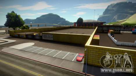 Texturas actualizadas de la escuela de conducció para GTA San Andreas