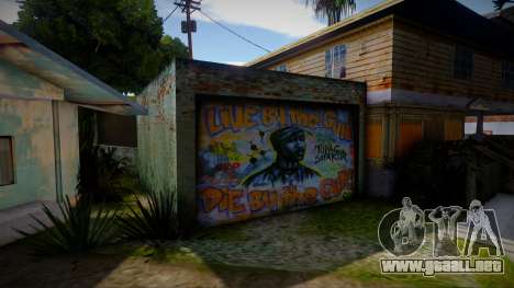 2Pac Graffiti para GTA San Andreas