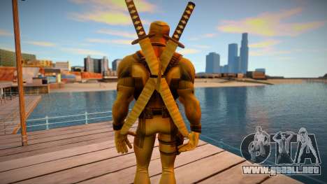 Deadpool Gold para GTA San Andreas