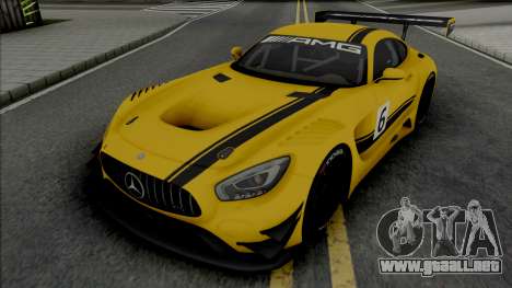 Mercedes-AMG GT3 para GTA San Andreas