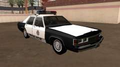 LTD Crown Victoria 1991 Policía Metropolitana de Las Vegas para GTA San Andreas
