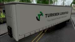 Trailer Turkmen Logistic para GTA San Andreas