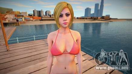 Fan Girl Deadpool V1 para GTA San Andreas