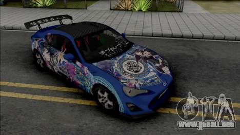 Scion FR-S Yohane Itasha [Fixed] para GTA San Andreas